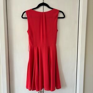 Express cocktail dress size 2, Coral Color.